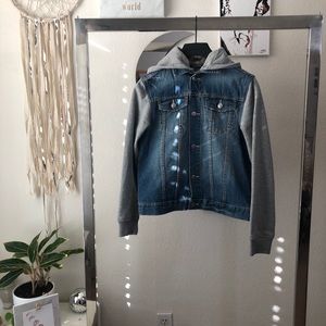 H&M Hooded Denim Jacket 12-13YR